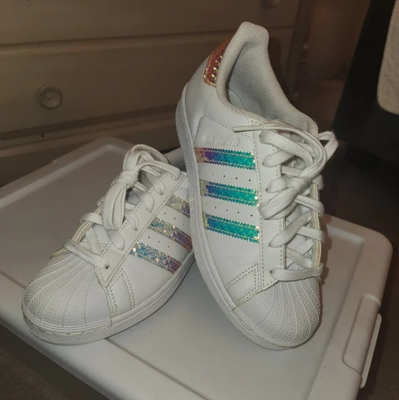 Athletic Shoes Adidas Superstar Rainbow Glitter Adidas Originals